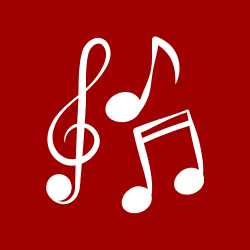 Classical music, red